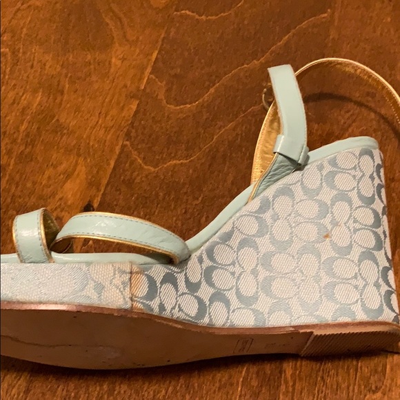 Coach wedge sandal heel - Picture 4 of 5